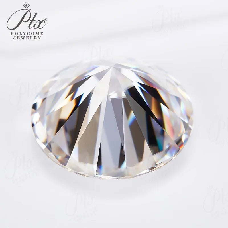 Moissanite Loose Stones 0.1-10ct D White Round Brilliant Cut