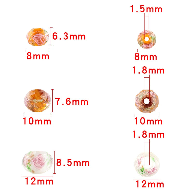 Lampwork Glass Beads For Jewelry Making And Craft Projects