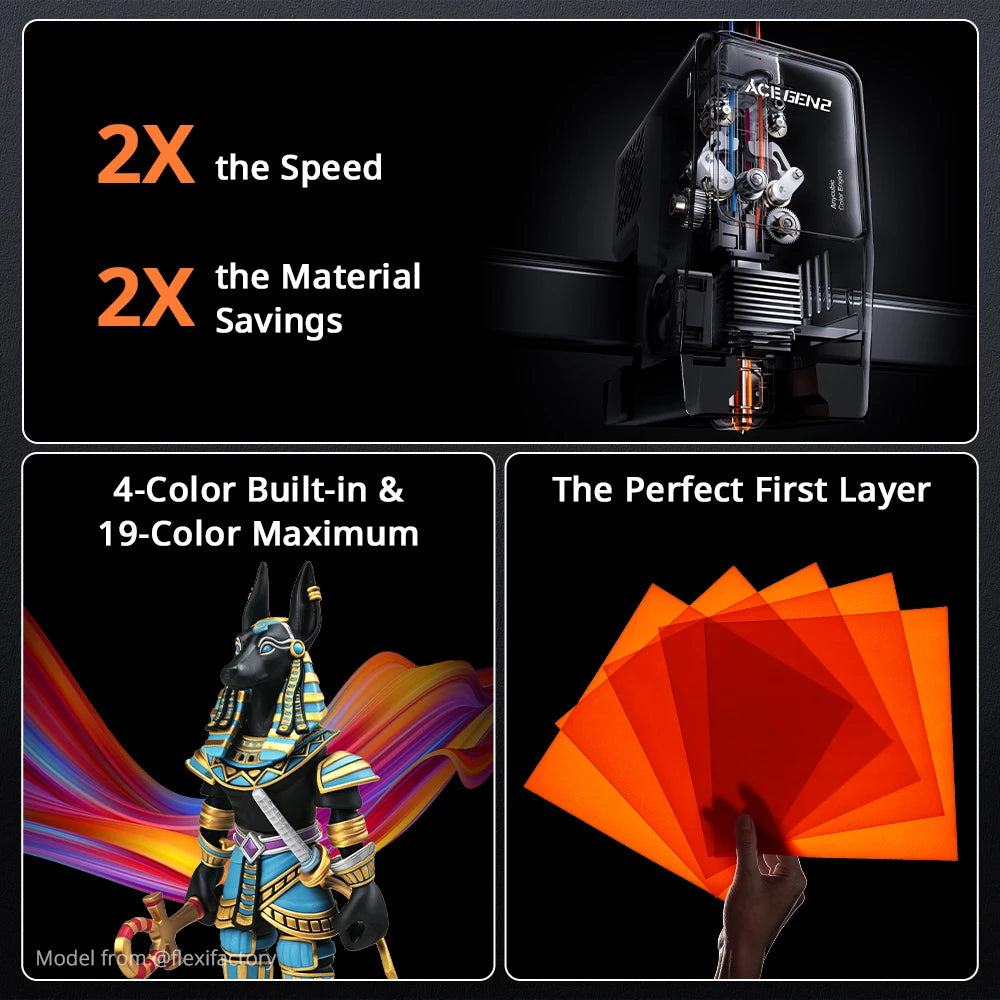 Anycubic Kobra X 3D Printer Featuring Automatic Leveling Technology