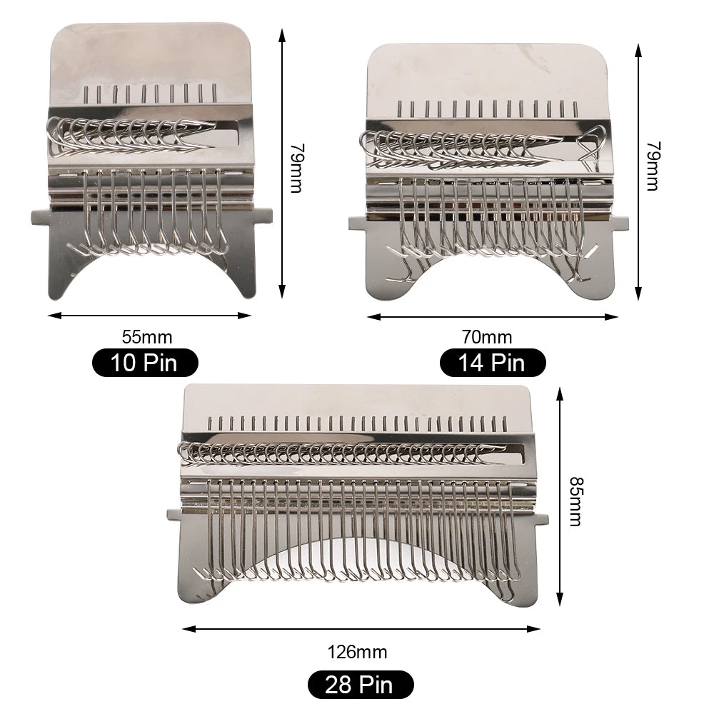 Small Frame Loom For Mending Clothes And Jeans Wooden Weaving Frame