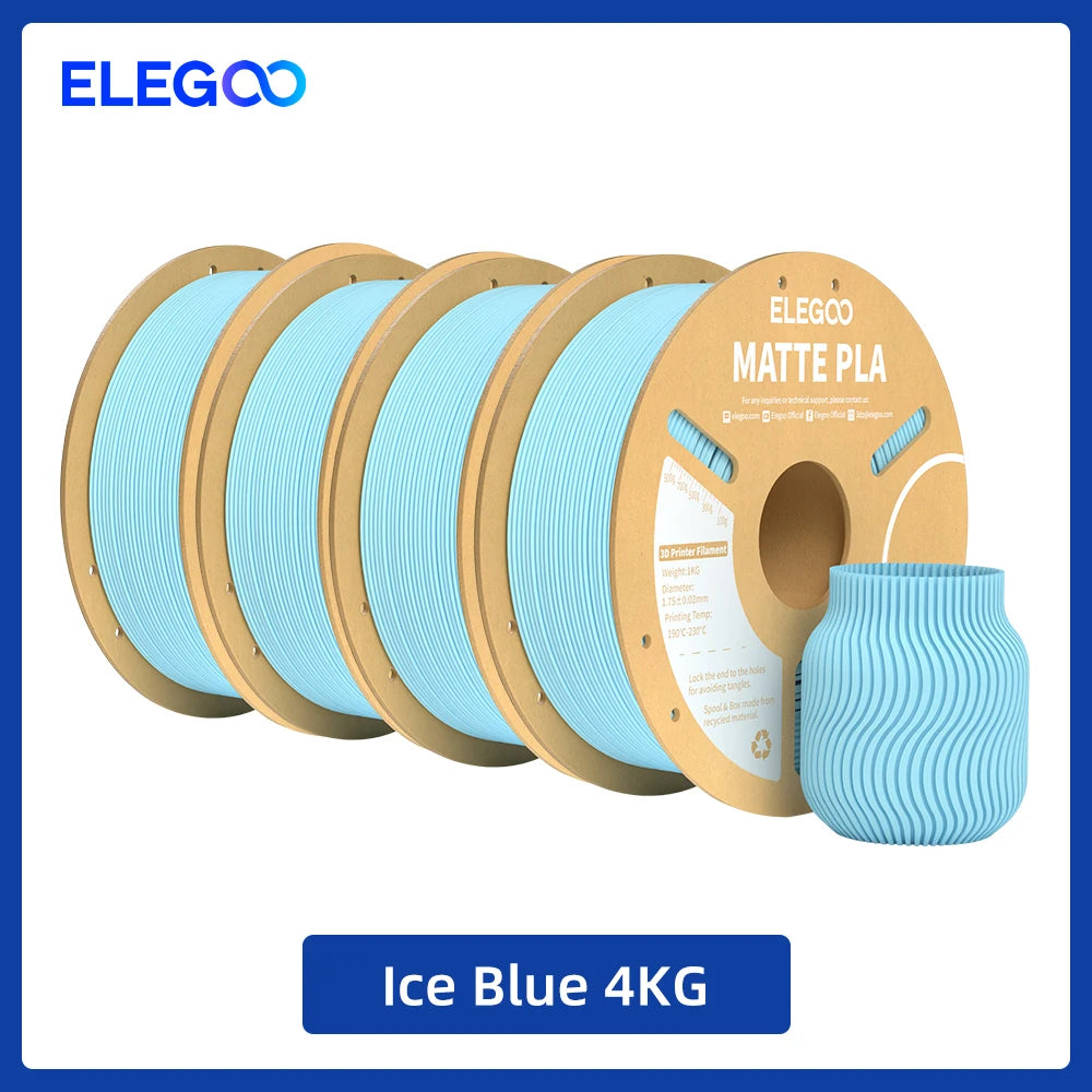 Elegoo PLA Filament For FDM 3D Printing Dimensionally Accurate