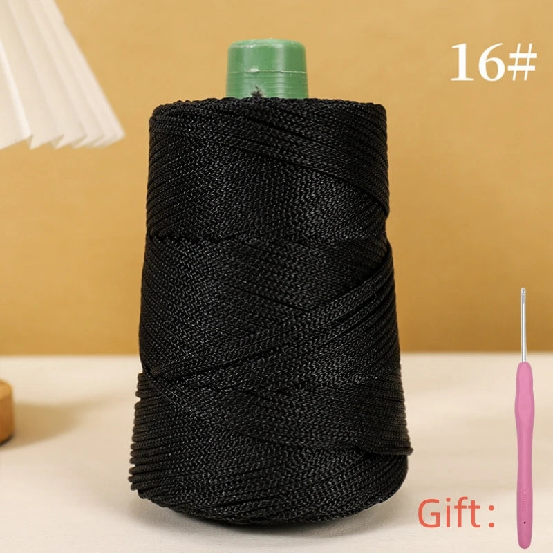 250g 3mm Crochet Rope Yarn For Summer Hats And Bags