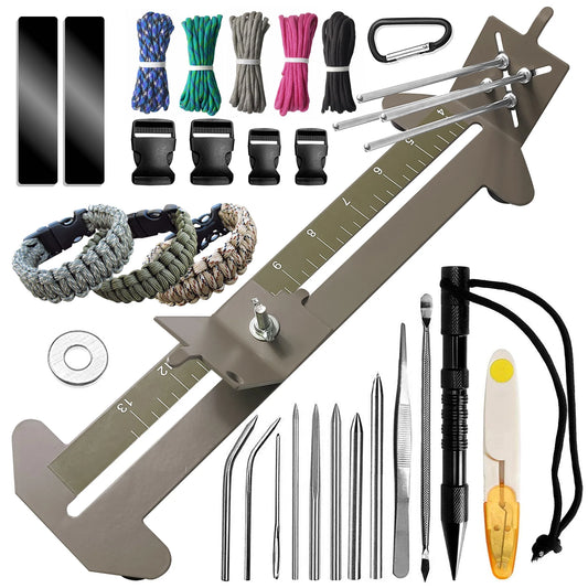 Paracord Jig Kit With Marlin Spike Tool For DIY Bracelets