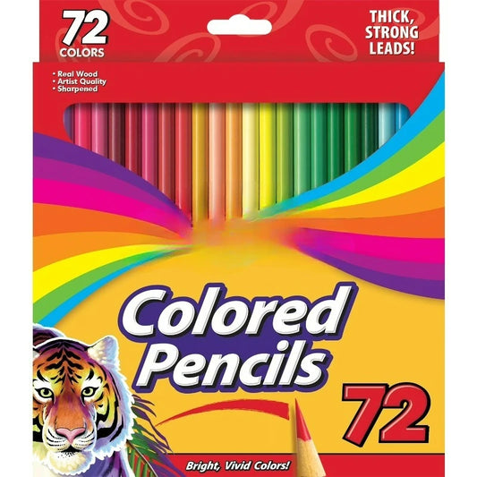 Classic Colored Pencils 72 Count Multicolor for All Ages