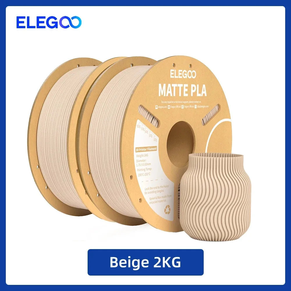 Elegoo PLA Filament For FDM 3D Printing Dimensionally Accurate