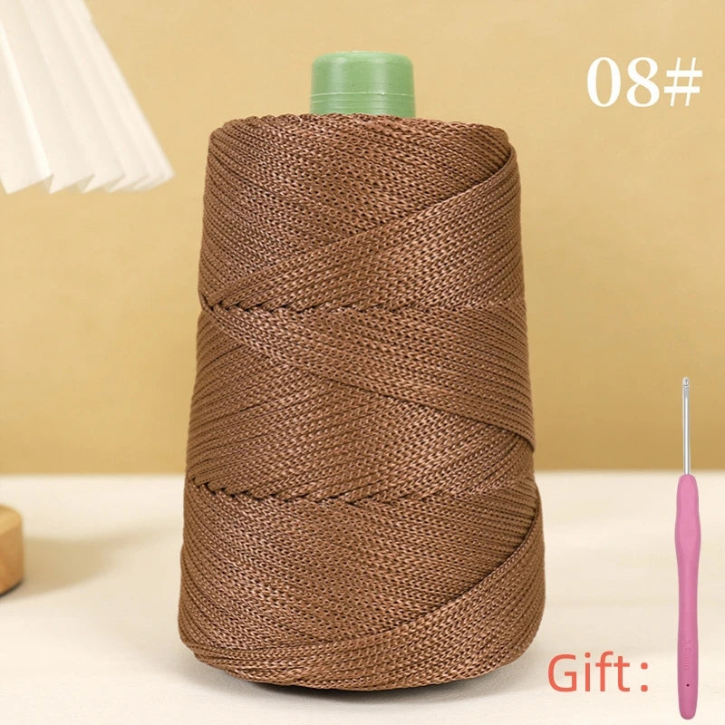 250g 3mm Crochet Rope Yarn For Summer Hats And Bags