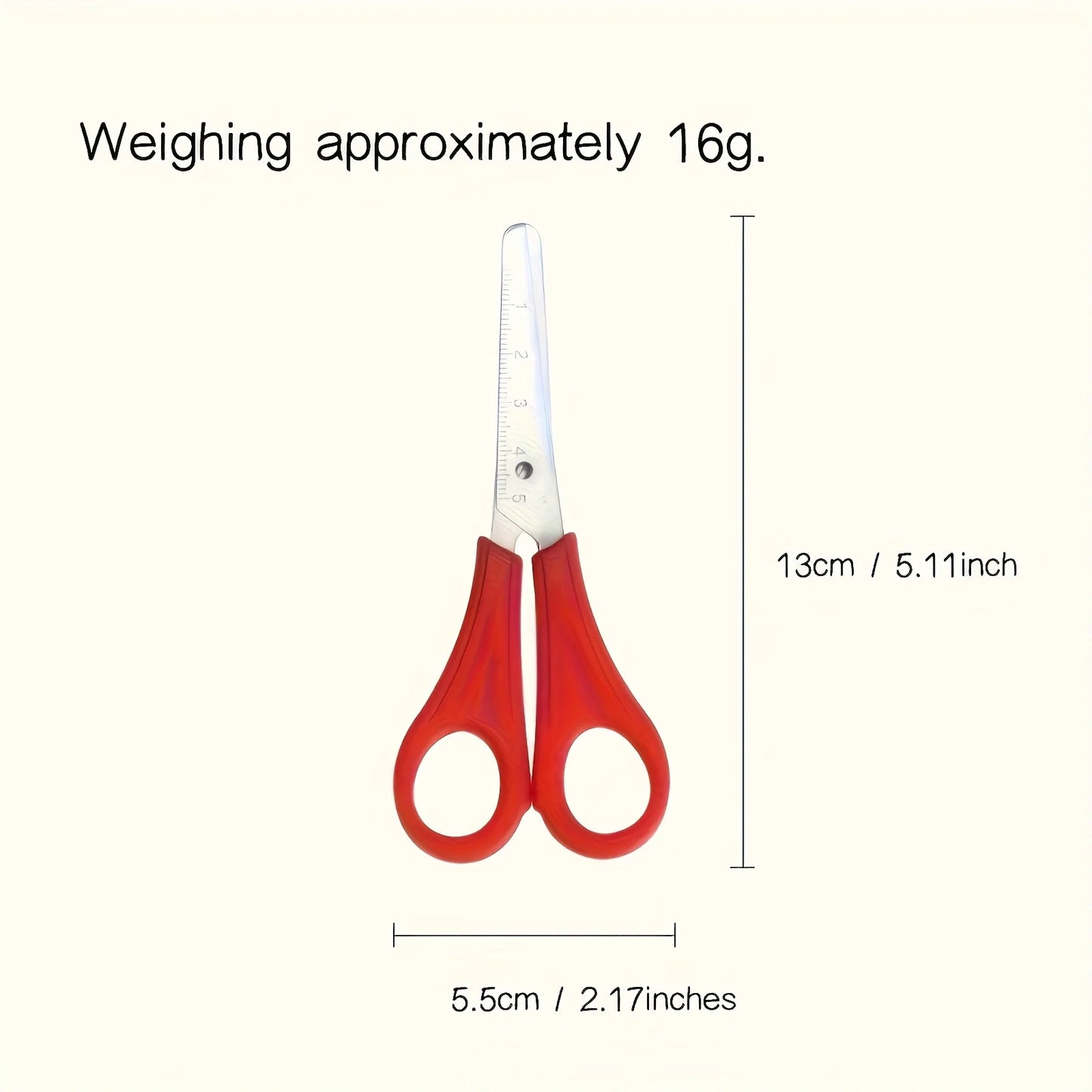 DIY Scissors Set For Office Crafting And Scale Ruler Use