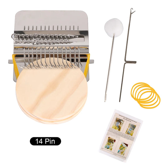 Small Frame Loom For Mending Clothes And Jeans Wooden Weaving Frame
