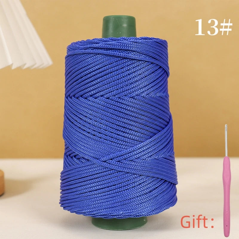250g 3mm Crochet Rope Yarn For Summer Hats And Bags