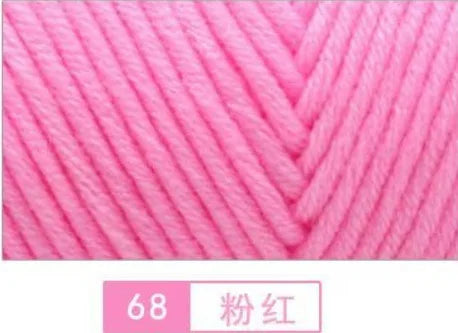 Cotton Acrylic Blended Yarn Light Worsted for Knitting Crochet