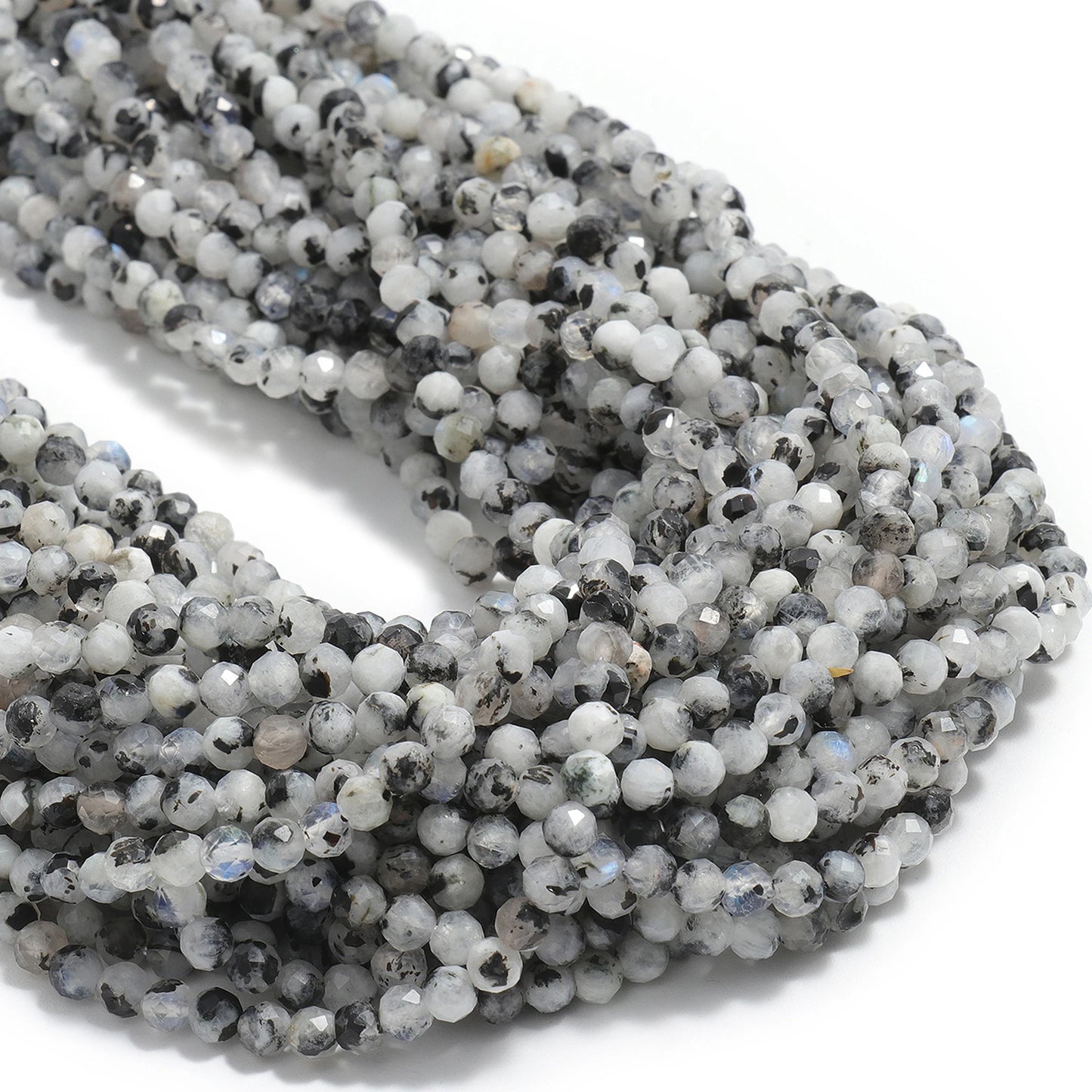 2 3 4mm Faceted Tiny Beads Natural Aquamarine Lapis Lazuli Tourmaline Amethyst Stone Beads for Jewelry Making 2030