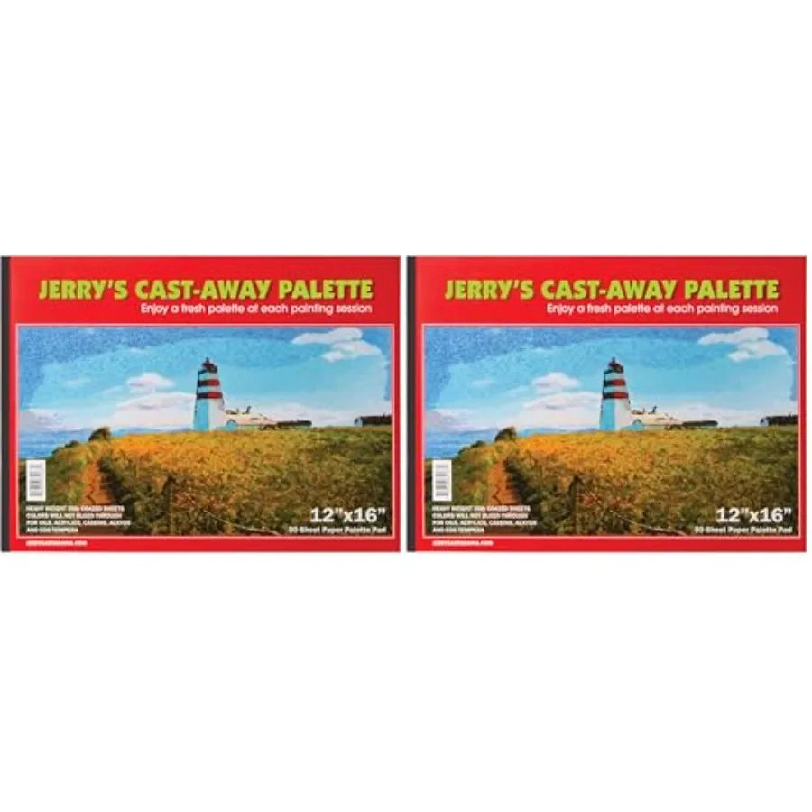 Castaway Disposable Paper Palette Pad For Painting Projects