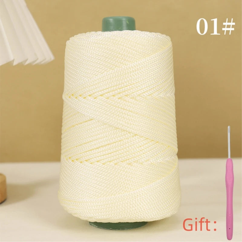 250g 3mm Crochet Rope Yarn For Summer Hats And Bags