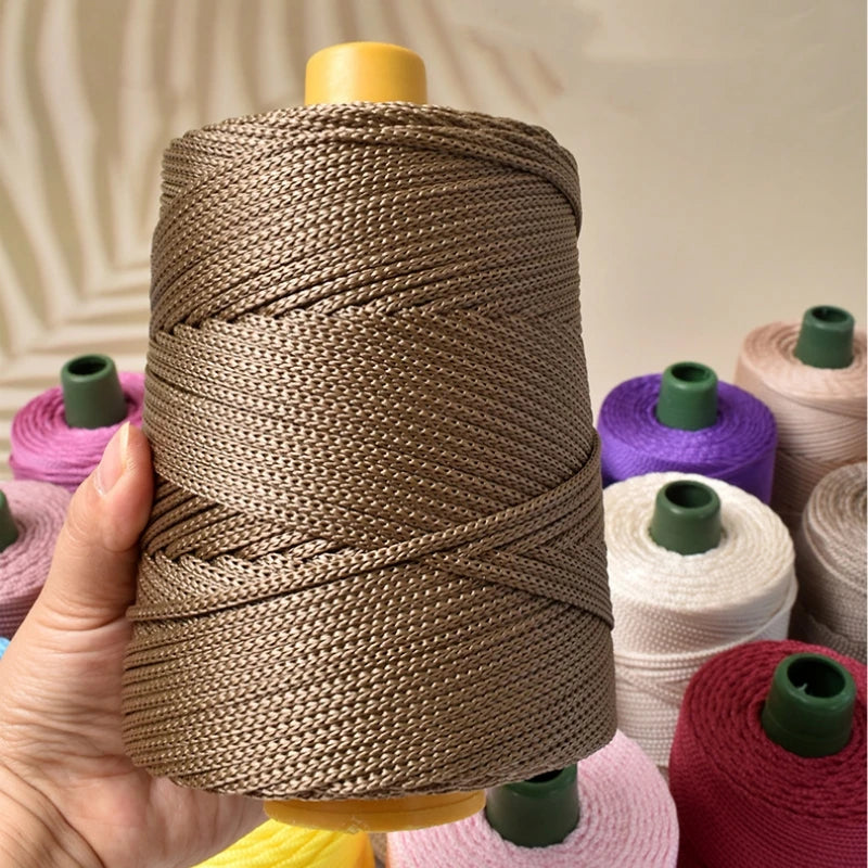 250g 3mm Crochet Rope Yarn For Summer Hats And Bags