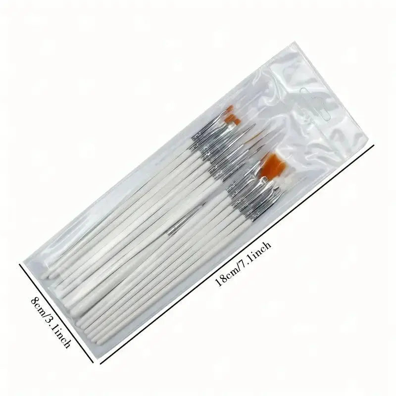 Fine Detail Paint Brush Set 15 Pieces For Miniature Art
