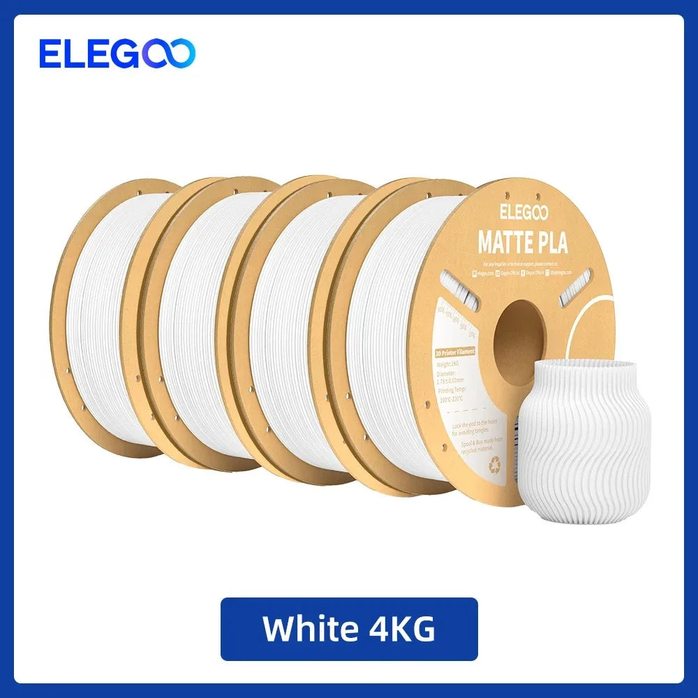 Elegoo PLA Filament For FDM 3D Printing Dimensionally Accurate
