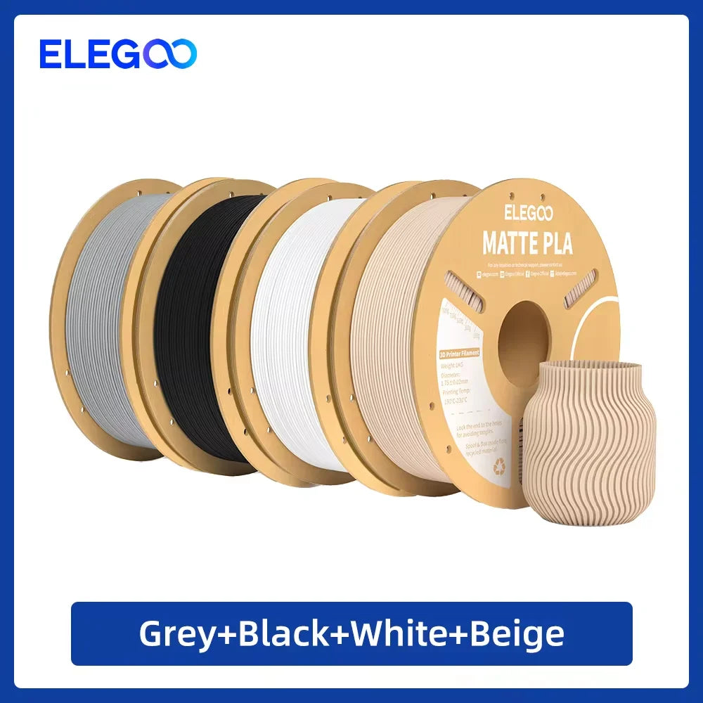 Elegoo PLA Filament For FDM 3D Printing Dimensionally Accurate