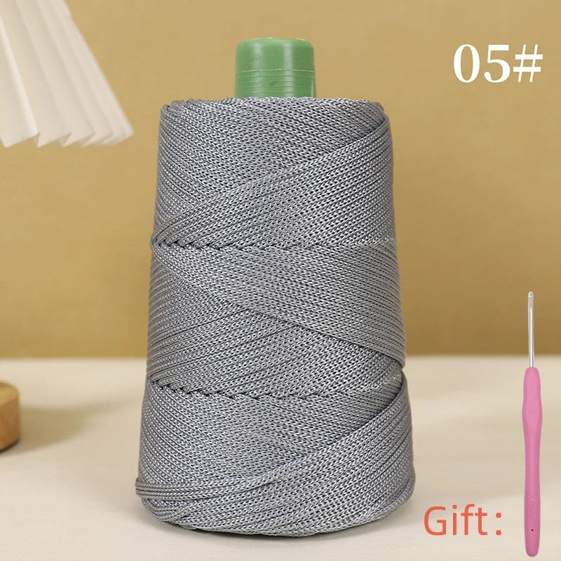 250g 3mm Crochet Rope Yarn For Summer Hats And Bags