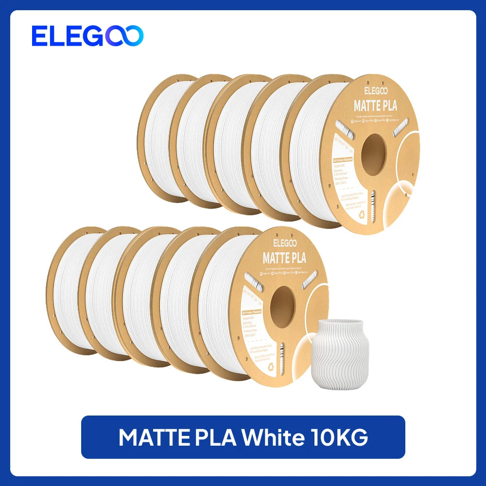 Elegoo PLA Filament For FDM 3D Printing Dimensionally Accurate
