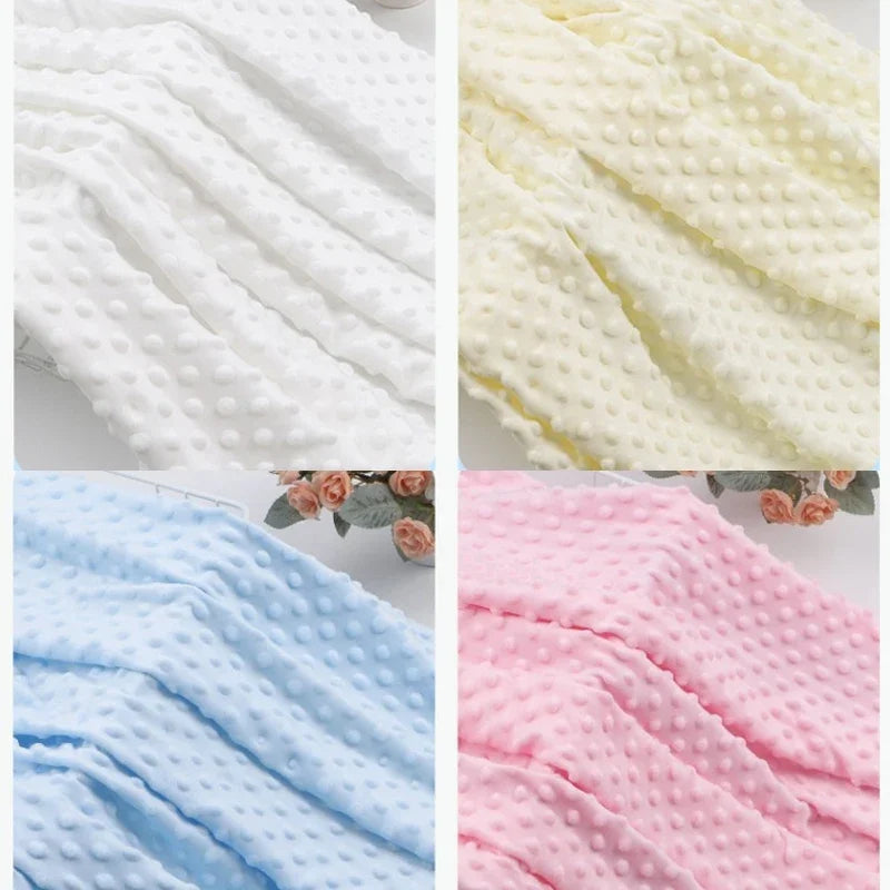Soft Velvet Plush Fabric For Baby Blankets And DIY Crafts