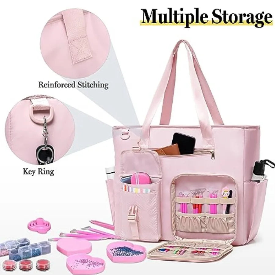 Premium Diamond Art Light Pad Carrying Bag With Safe Padding