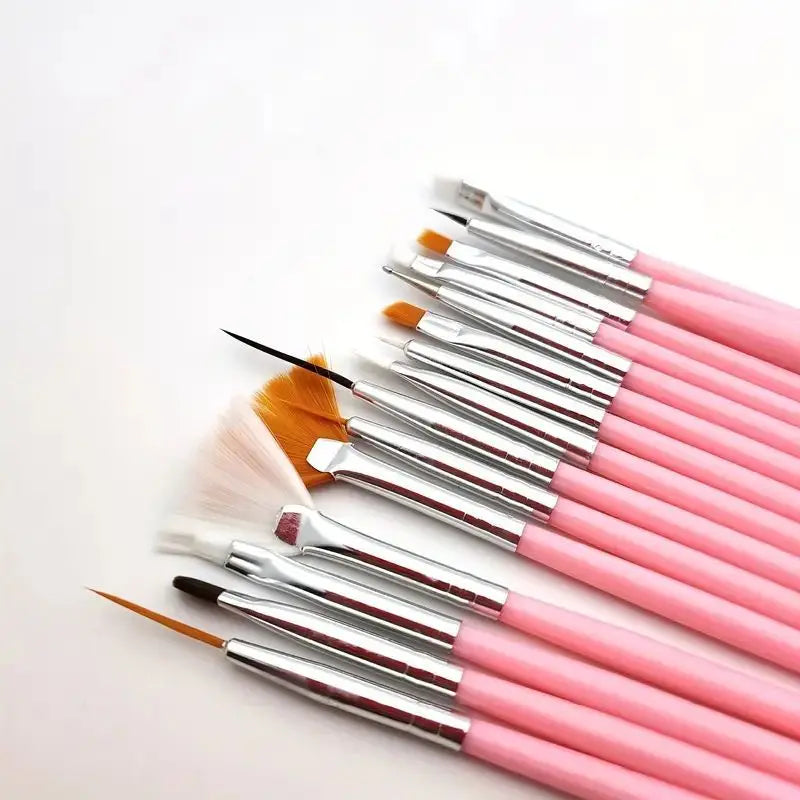 Fine Detail Paint Brush Set 15 Pieces For Miniature Art