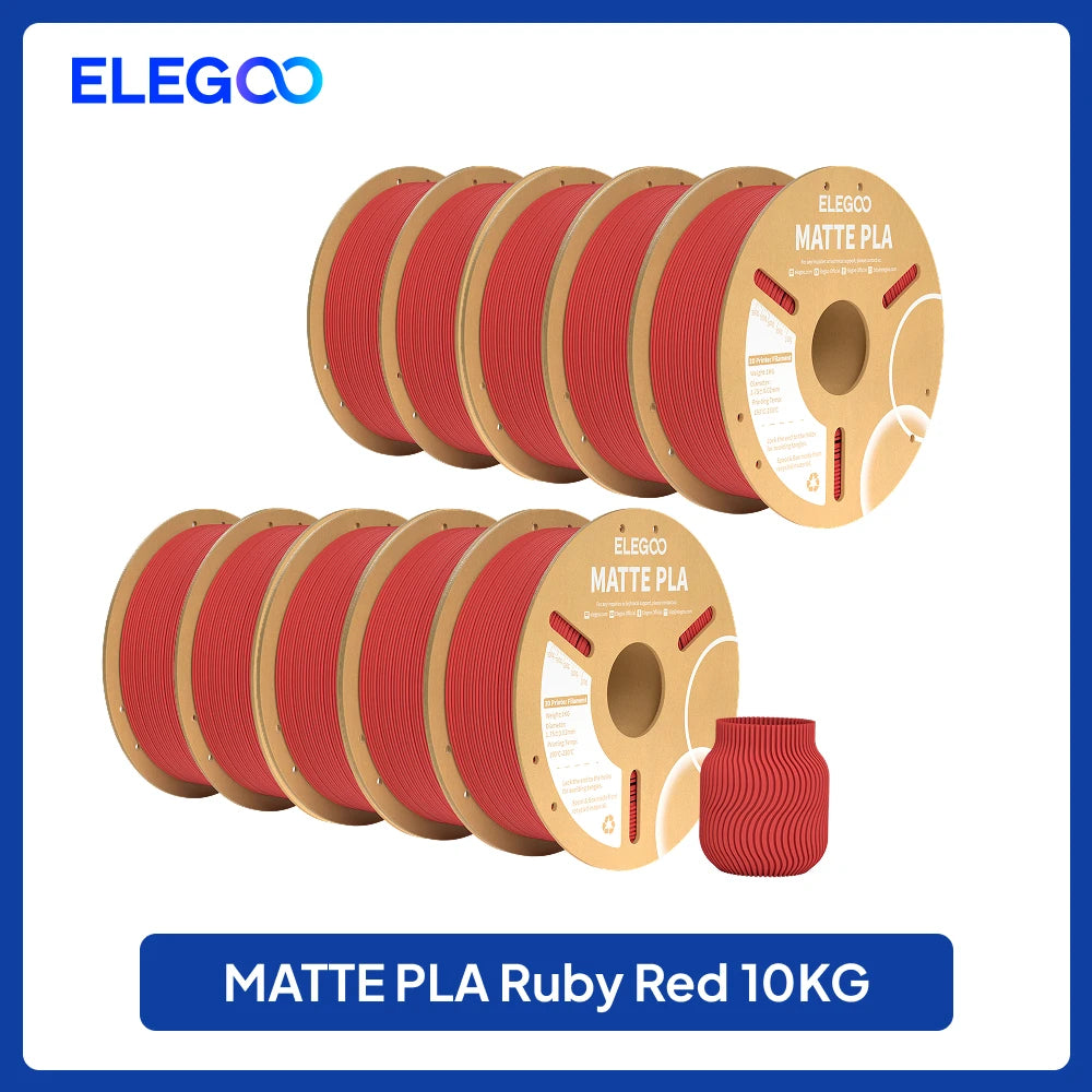 Elegoo PLA Filament For FDM 3D Printing Dimensionally Accurate