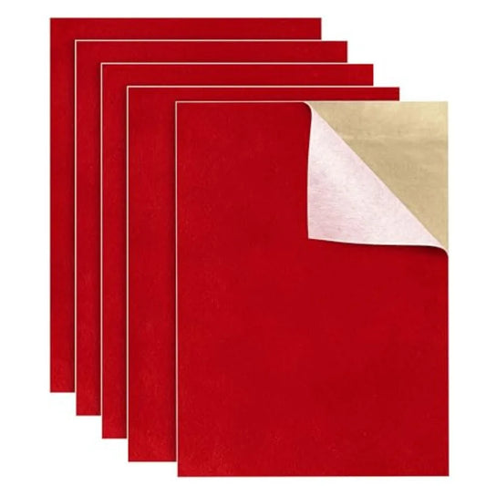 Self-Adhesive Felt Sheets With Adhesive Backing For Drawers Jewelry Boxes
