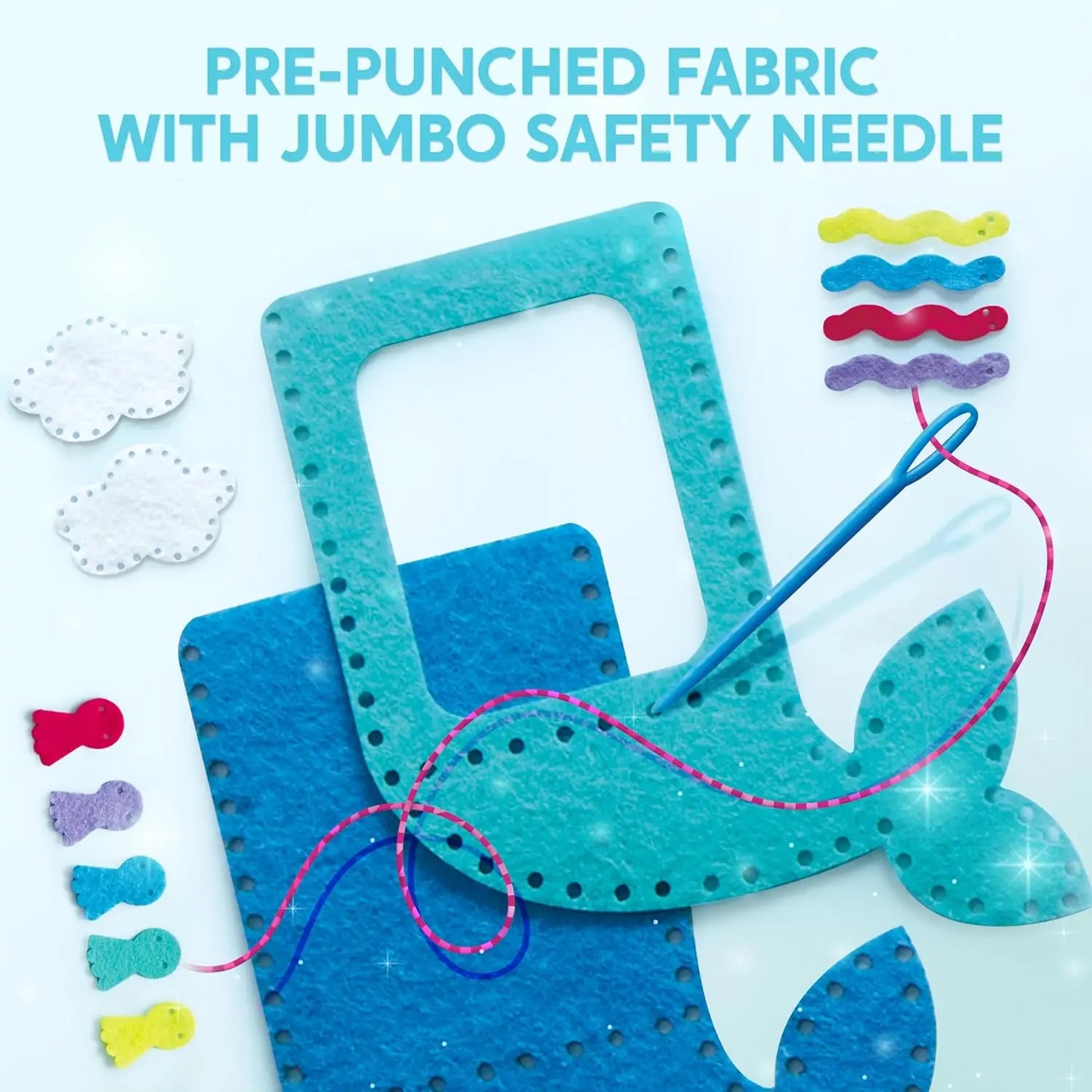 Joyfy My First Kids Sewing Kit: Seven Easy Projects