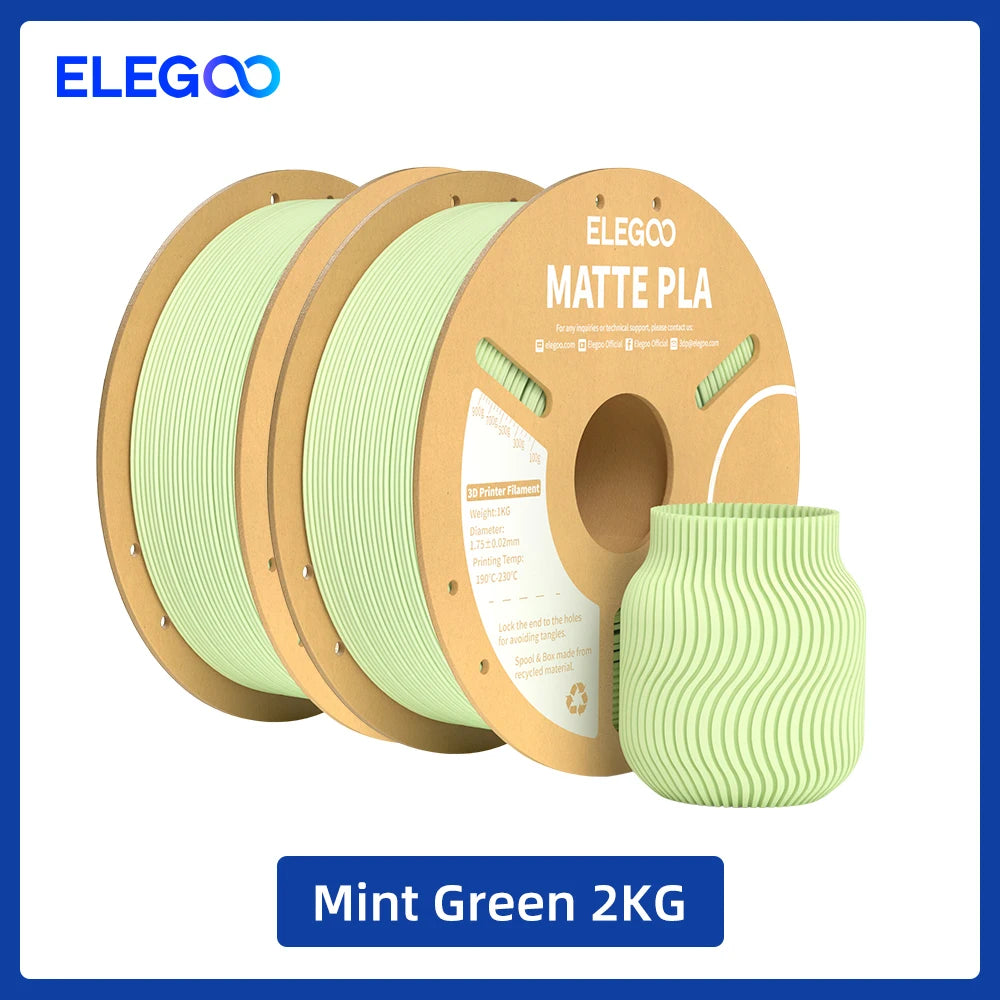 Elegoo PLA Filament For FDM 3D Printing Dimensionally Accurate