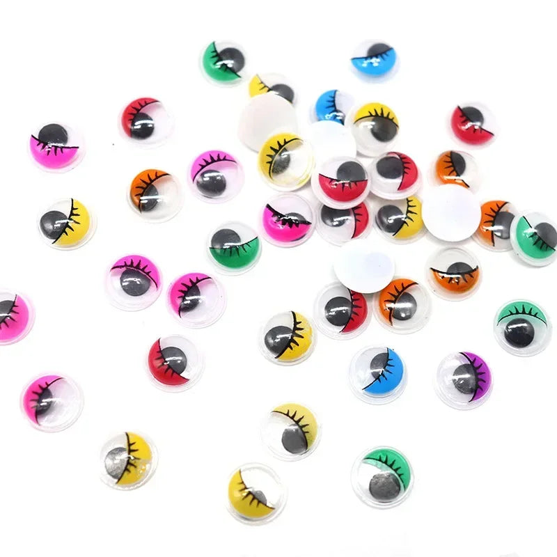 Self-Adhesive Doll Eyes for DIY Crafts and Scrapbooking