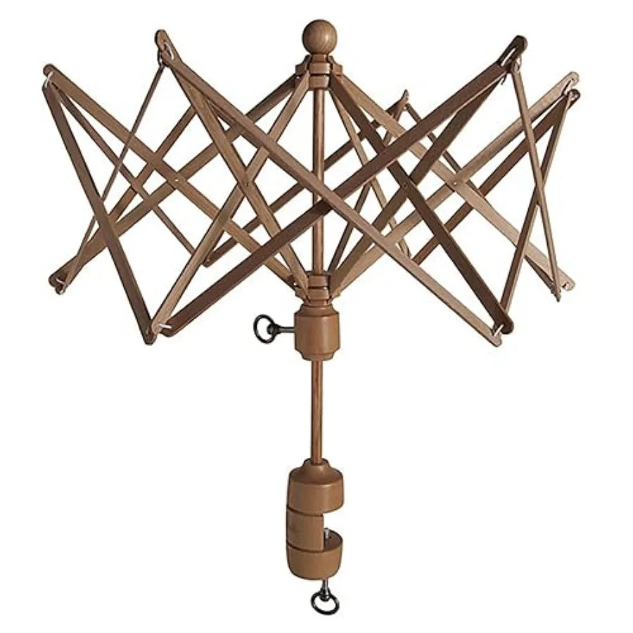 Wooden Umbrella Yarn Swift Yarn Winder For Knitting And Crocheting