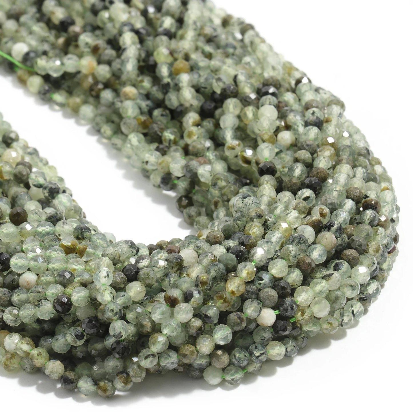 2 3 4mm Faceted Tiny Beads Natural Aquamarine Lapis Lazuli Tourmaline Amethyst Stone Beads for Jewelry Making 2030