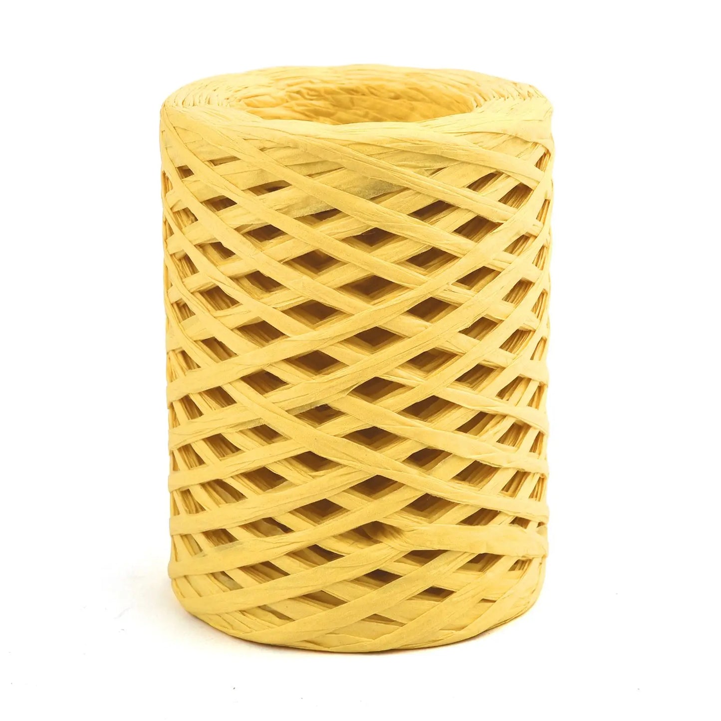 Natural Raffia Straw Yarn 100M For DIY Crafts Hats Bags
