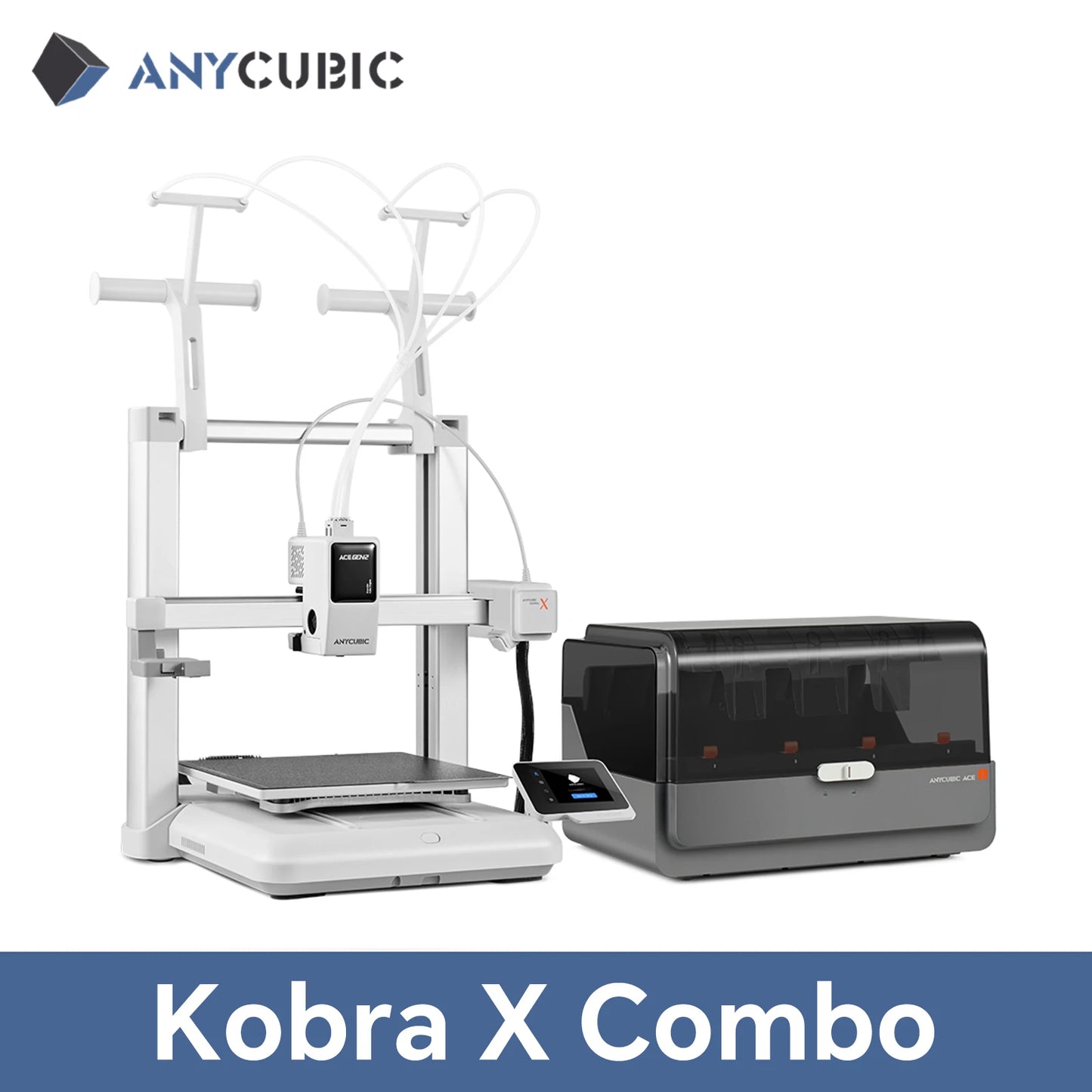 Anycubic Kobra X 3D Printer Featuring Automatic Leveling Technology