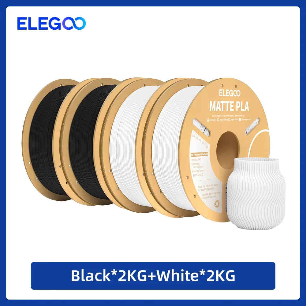 Elegoo PLA Filament For FDM 3D Printing Dimensionally Accurate
