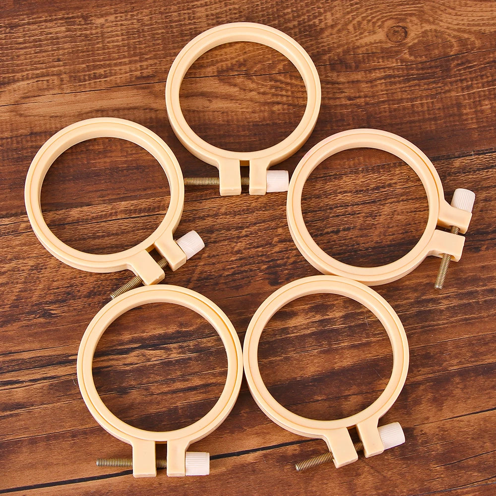 DIY Embroidery Hoop Ring Set For Cross Stitch And Needlework