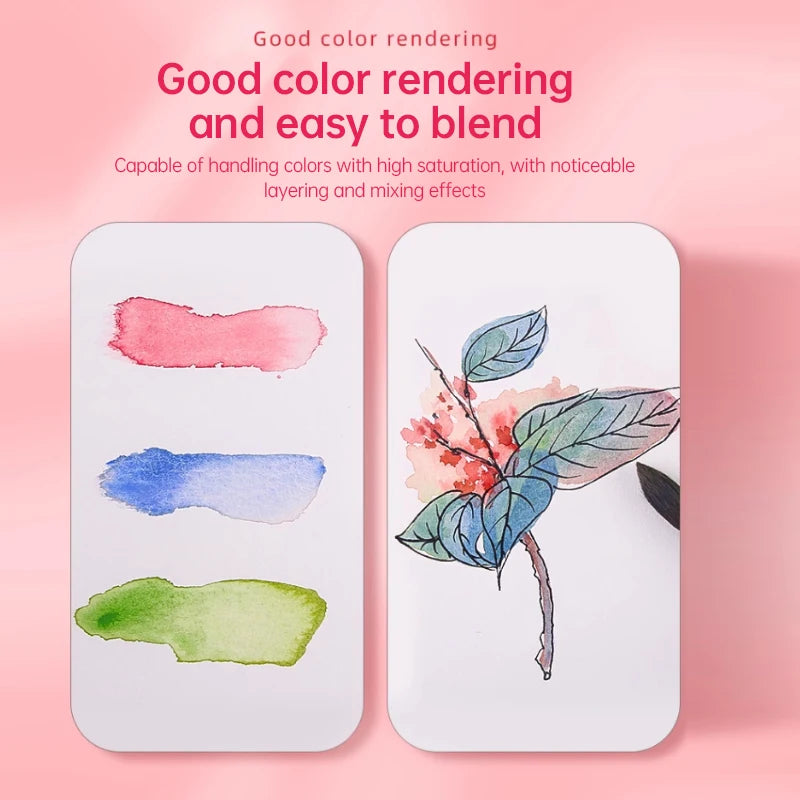 Baohong One Hundred Percent Cotton Watercolor Paper 20 Sheets
