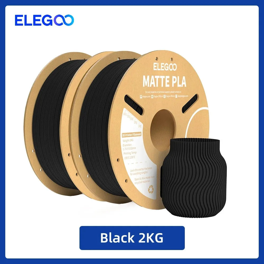 Elegoo PLA Filament For FDM 3D Printing Dimensionally Accurate