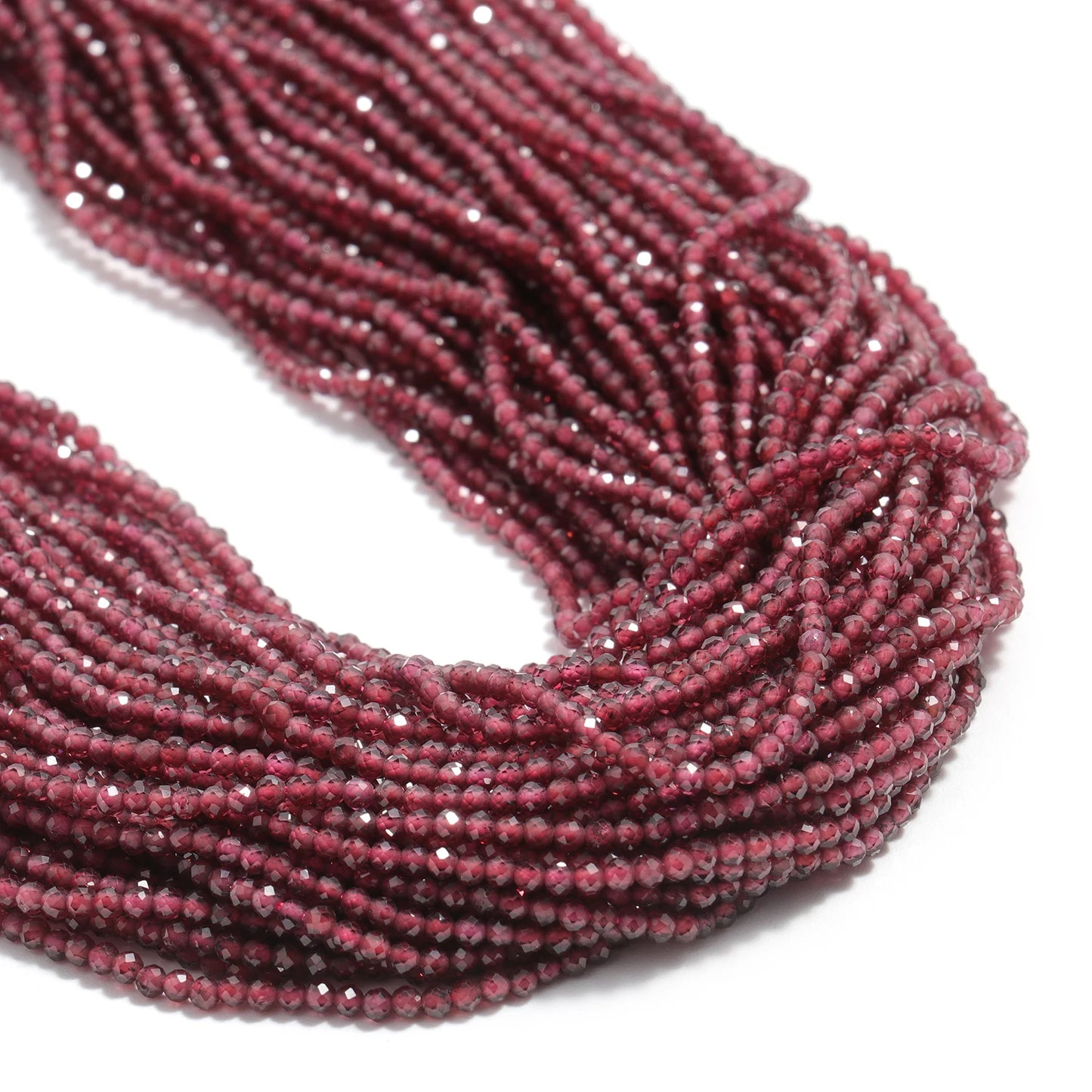 2 3 4mm Faceted Tiny Beads Natural Aquamarine Lapis Lazuli Tourmaline Amethyst Stone Beads for Jewelry Making 2030