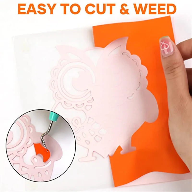 HTVRONT Heat Transfer Vinyl Roll For Cricut Easy To Cut