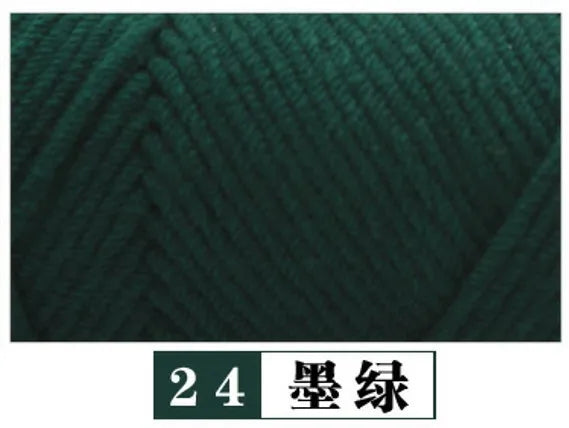 Cotton Acrylic Blended Yarn Light Worsted for Knitting Crochet