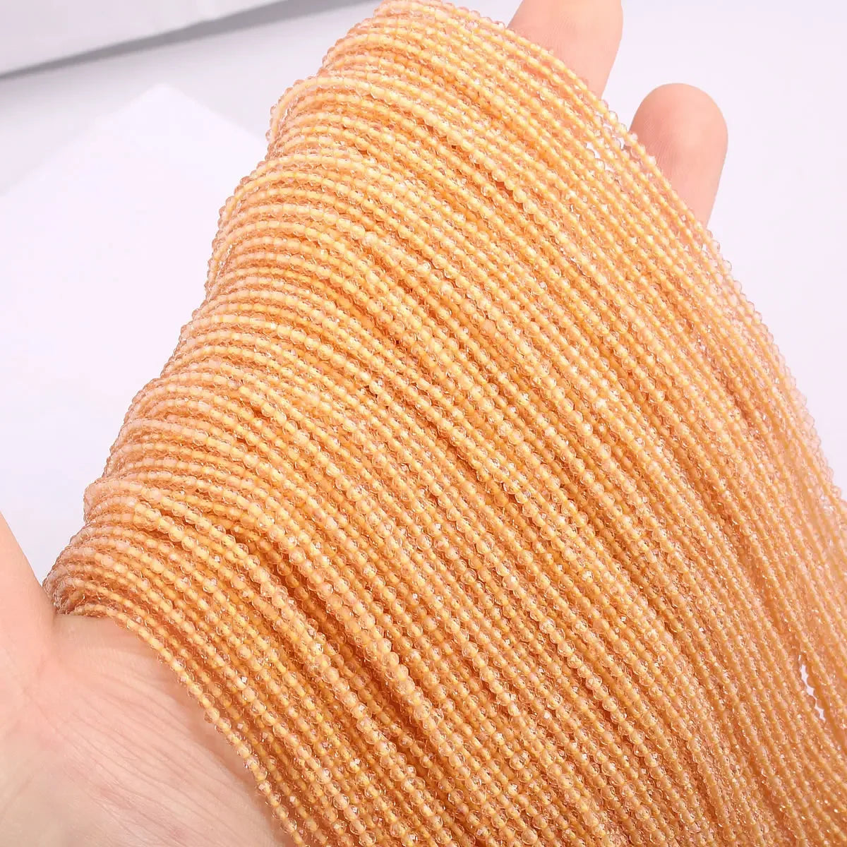 Beads 2mm Natural Semi-Precious Stones Spinel Dark Green Loose Bead for Women Jewelry Making DIY Bracelet Necklace 38cm