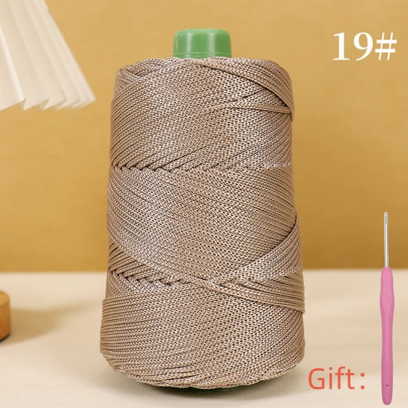 250g 3mm Crochet Rope Yarn For Summer Hats And Bags