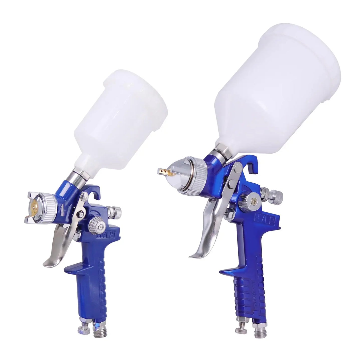 HVLP Paint Sprayer Set With Dual Nozzles For Car And Furniture