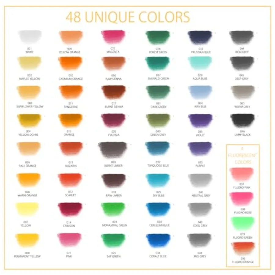 Soft Pastels Set 50 Pcs For Drawing And Blending Studio