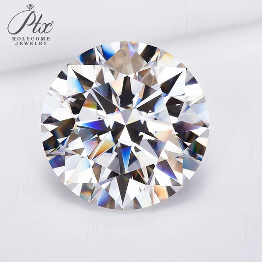 Moissanite Loose Stones 0.1-10ct D White Round Brilliant Cut