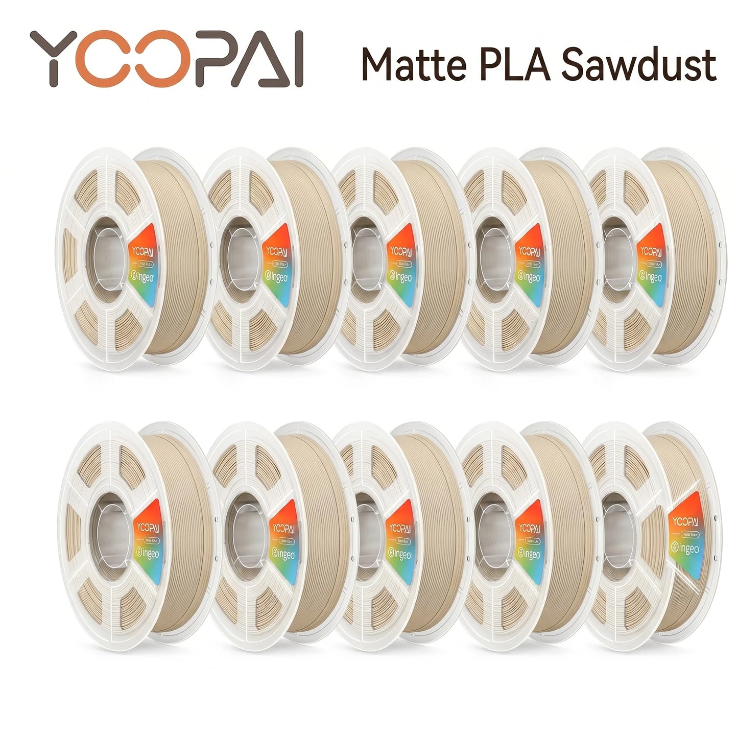 Premium Yoopai Matte PLA Filament For Detailed 3D Printing Projects