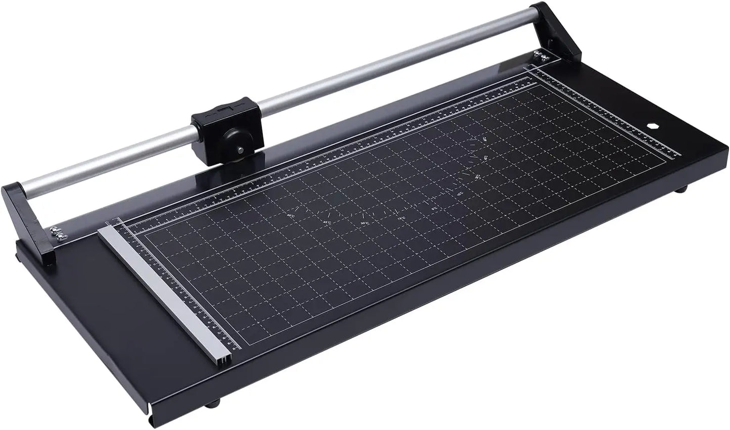 Manual Precision Sliding Rotary Paper Trimmer 24Inch Photo Paper Film PVC Rolling Cutter Trimmer Paper Craft Tool w/Sharp Blade