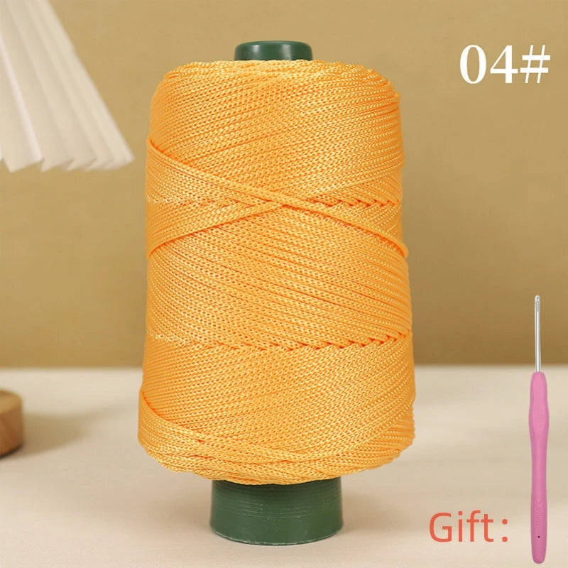 250g 3mm Crochet Rope Yarn For Summer Hats And Bags